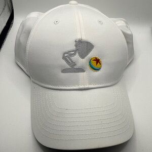 Disney Parks Nike Pixar White Cap with Lamp and Star Ball Embroidery